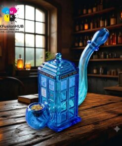 Doctor Who Tardis Glass Pipe