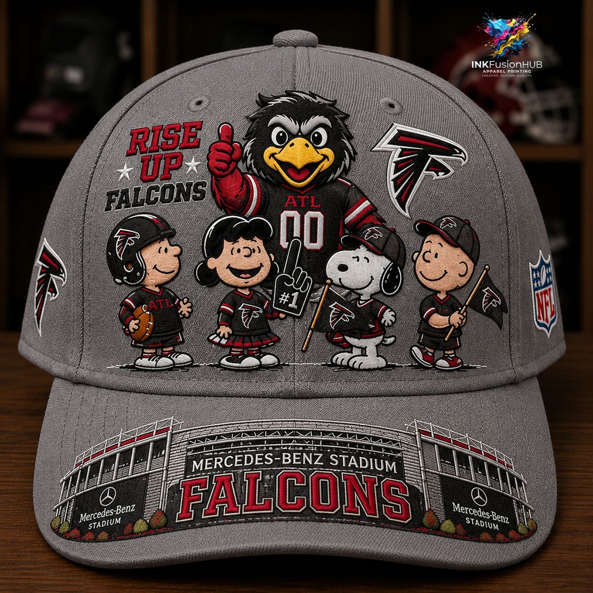 Atlanta Falcons x Snoopy NFL Cap