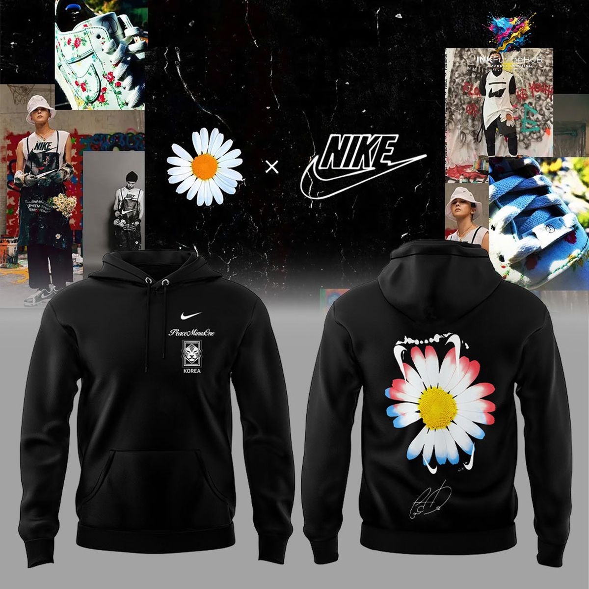 G-DRAGON x PEACEMINUSONE Collection Hoodie