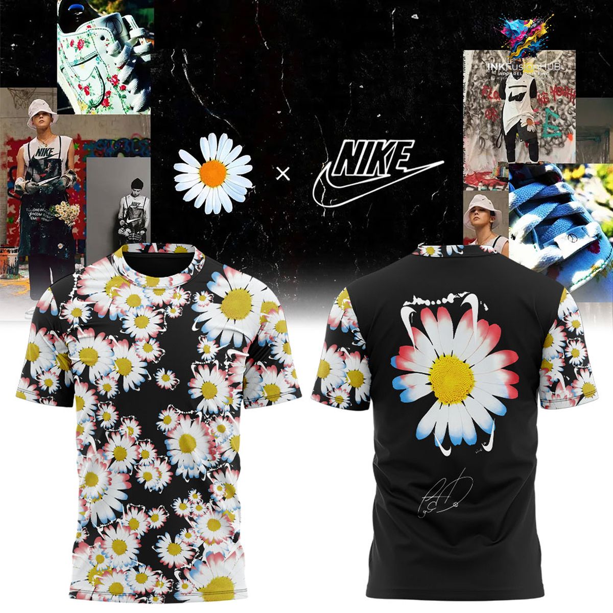 G-DRAGON x PEACEMINUSONE Nike Collection TShirt – K-Pop Collab