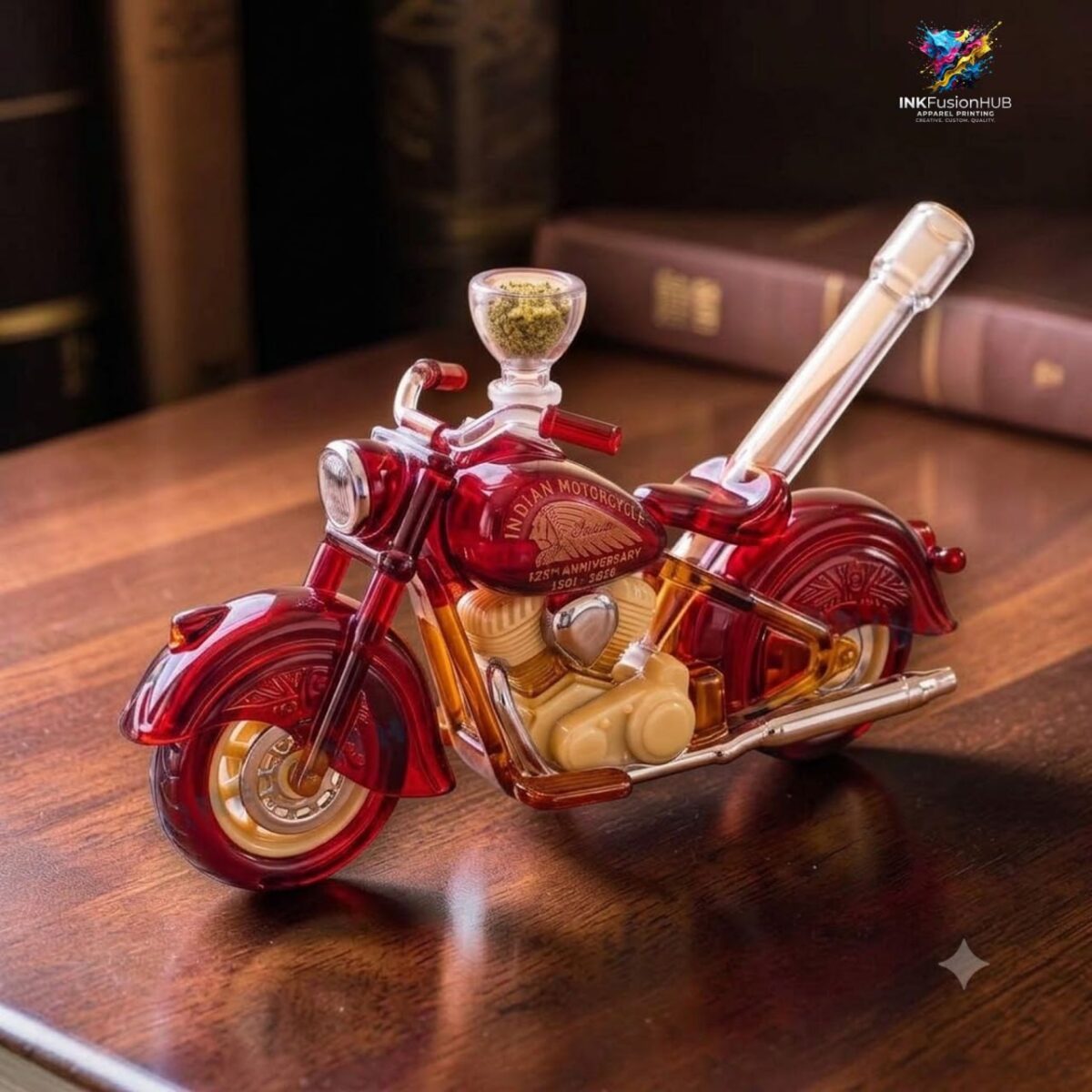 Indian Motorcycle 125th Glass Pipe
