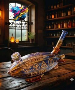Led Zeppelin Est. 1968 Glass Pipe