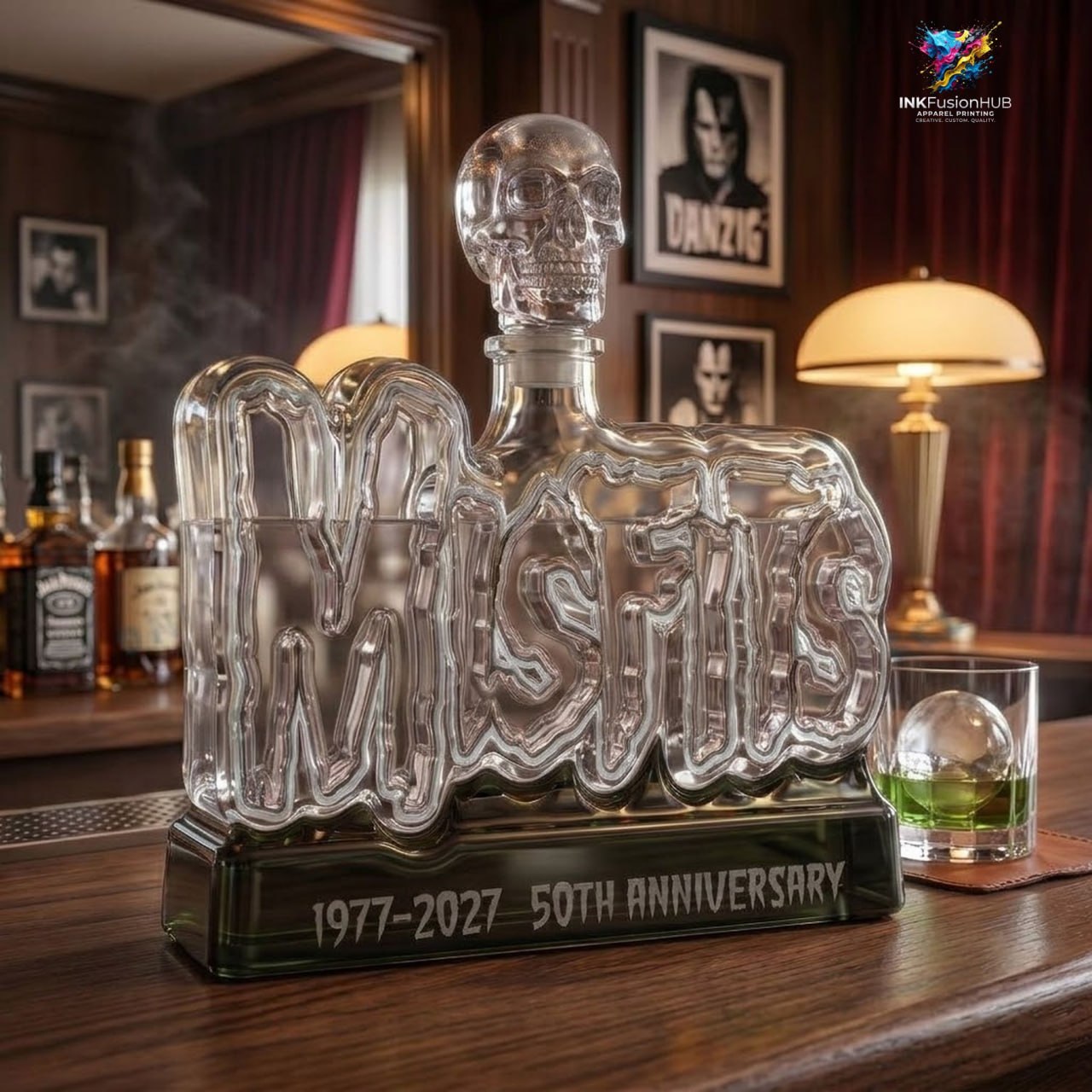 Misfits 1977-2027 50th Anniversary Whiskey Bottle Misfits 1977-2027 50th Anniversary Whiskey Bottle