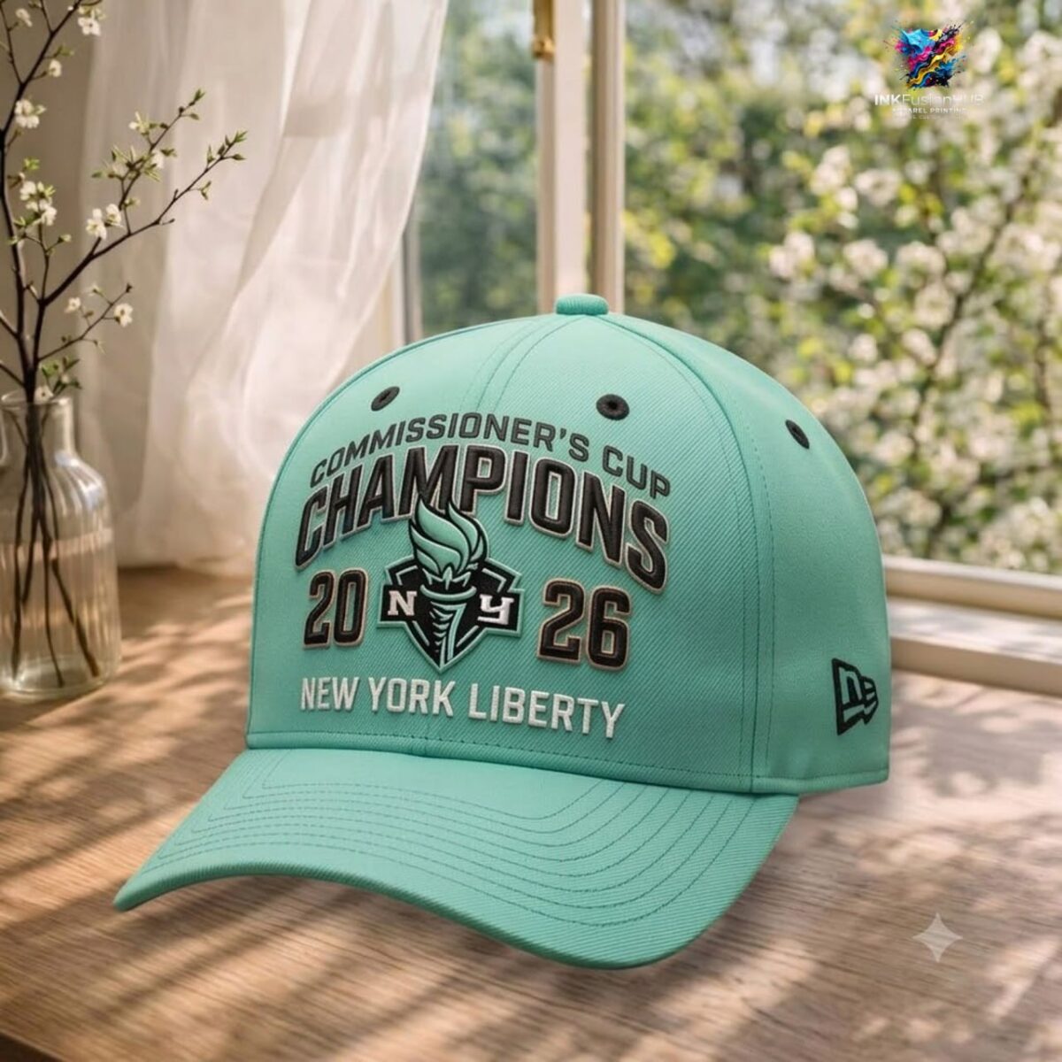 New York Liberty Commissioner’s Cup Champions 2026 Cap