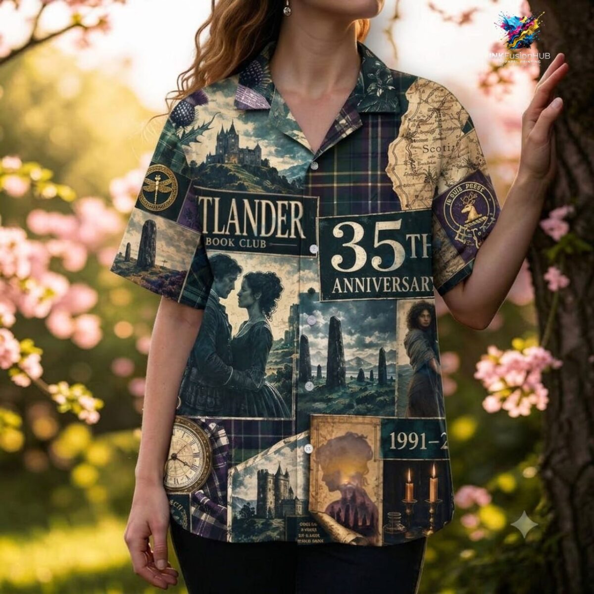 Outlander 35th Anniversary 1991-2026 Personalized Hawaiian Shirt
