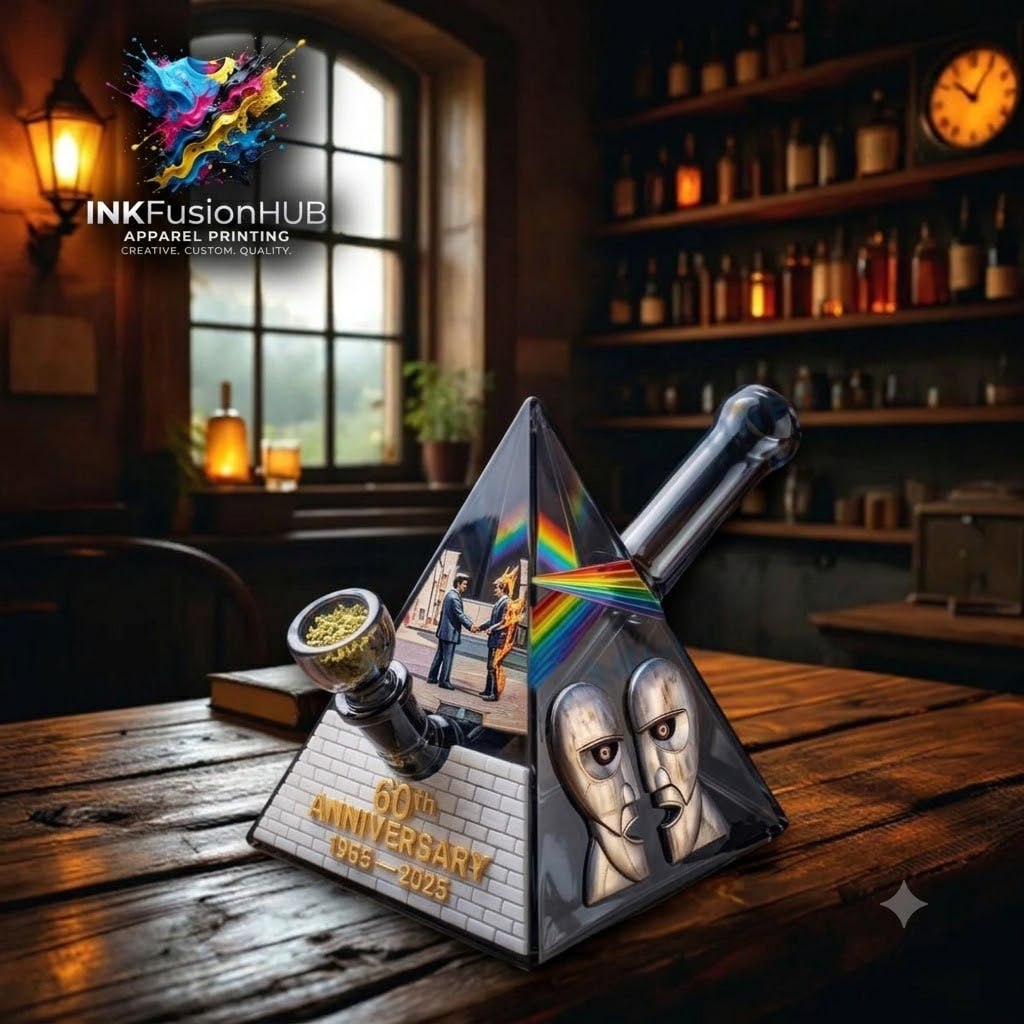 Pink Floyd 60th Anniversary 1965-2025 Glass Pipe Pink Floyd 60th Anniversary 1965-2025 Glass Pipe
