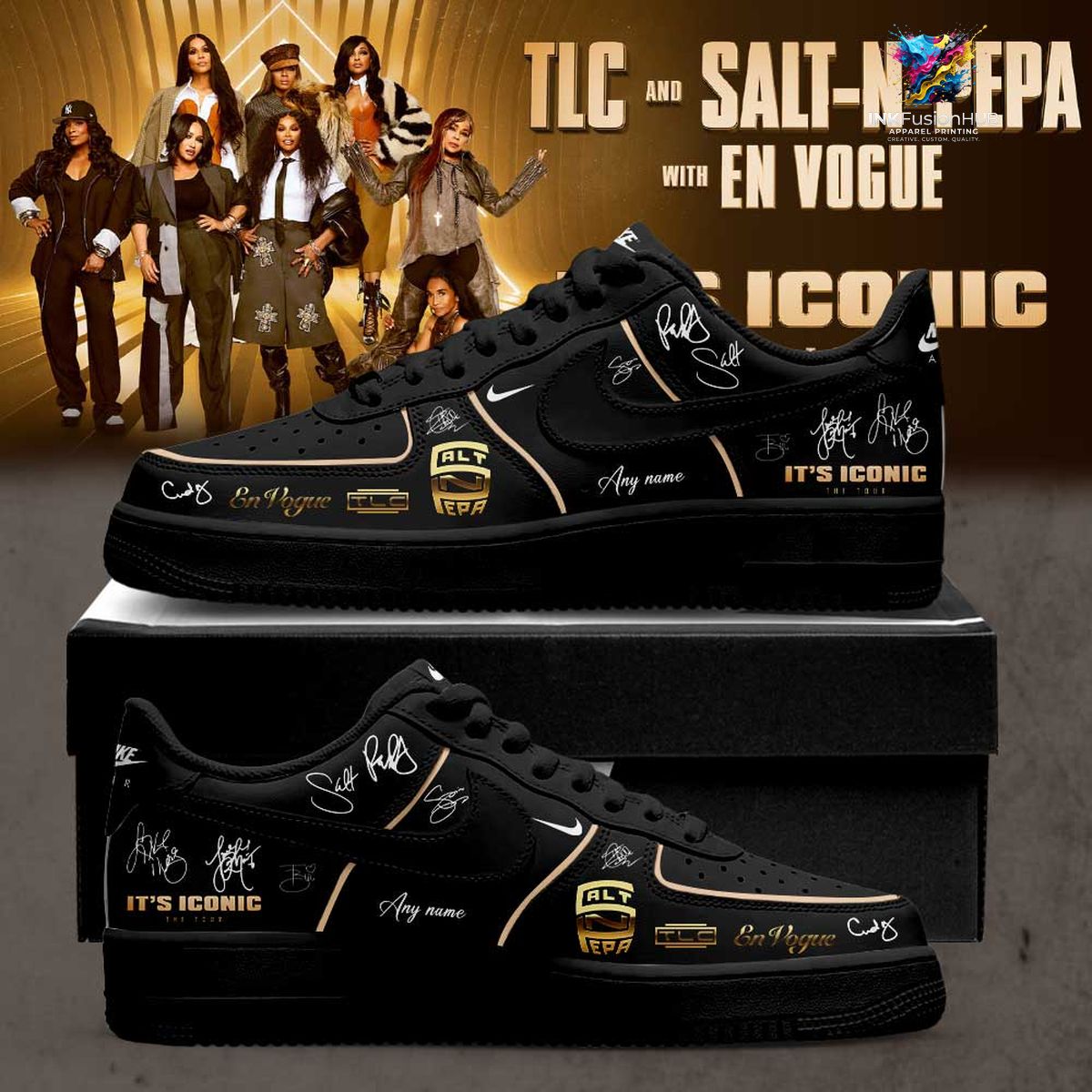 TLC & Salt-N-Pepa and En Vogue It’s Iconic The Tour 2026 Af1 Shoes