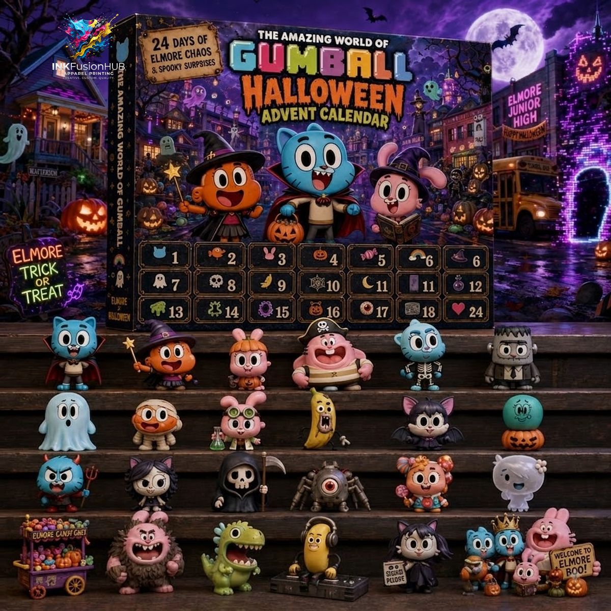 The Amazing World of Gumball Advent Calendar Halloween 2026 Limited Edition The Amazing World of Gumball Advent Calendar Halloween 2026 Limited Edition