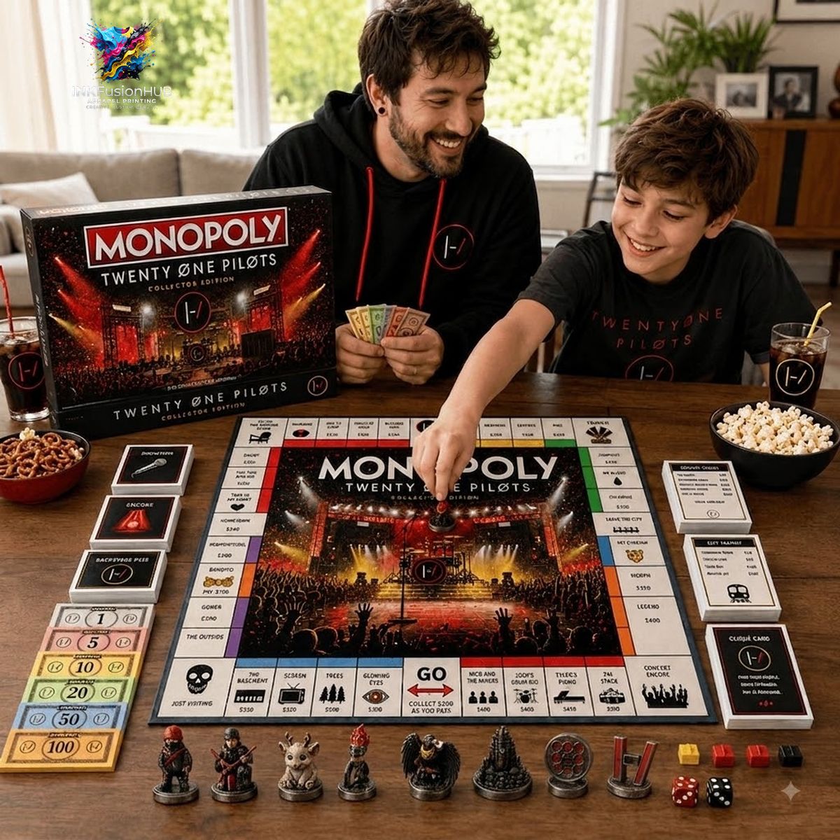 Twenty One Pilots 2026 Collector Edition Monopoly Board Game