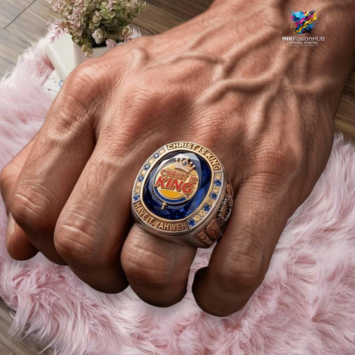 Christ Is King Have It Yahweh Ring