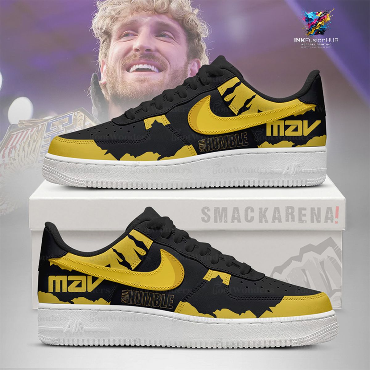 Logan Paul SummerSlam 2026 Air Force 1 Shoes