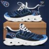 San Francisco 49ers Customized NFL Max Soul Shoes