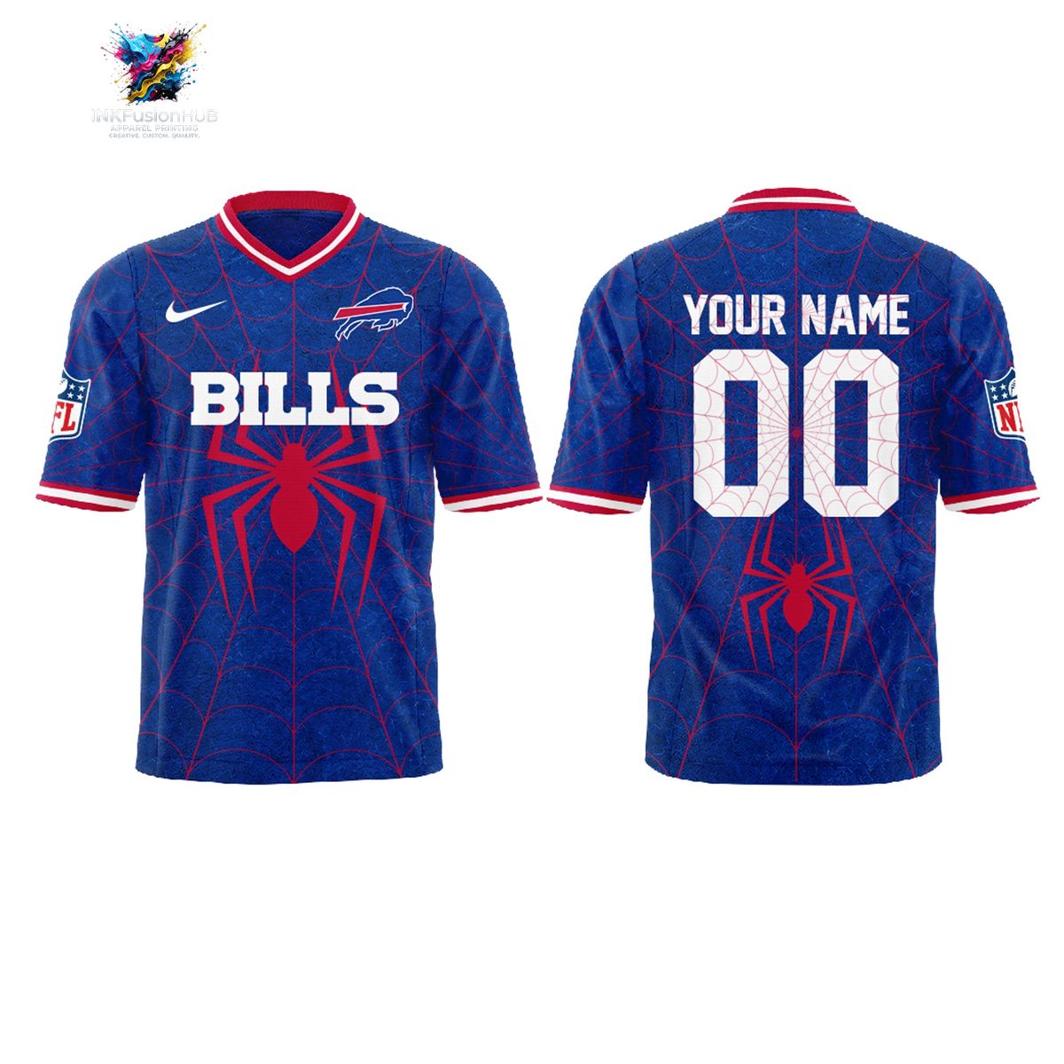 Spider Man Brand New Day Buffalo Bills 26 Football Jersey