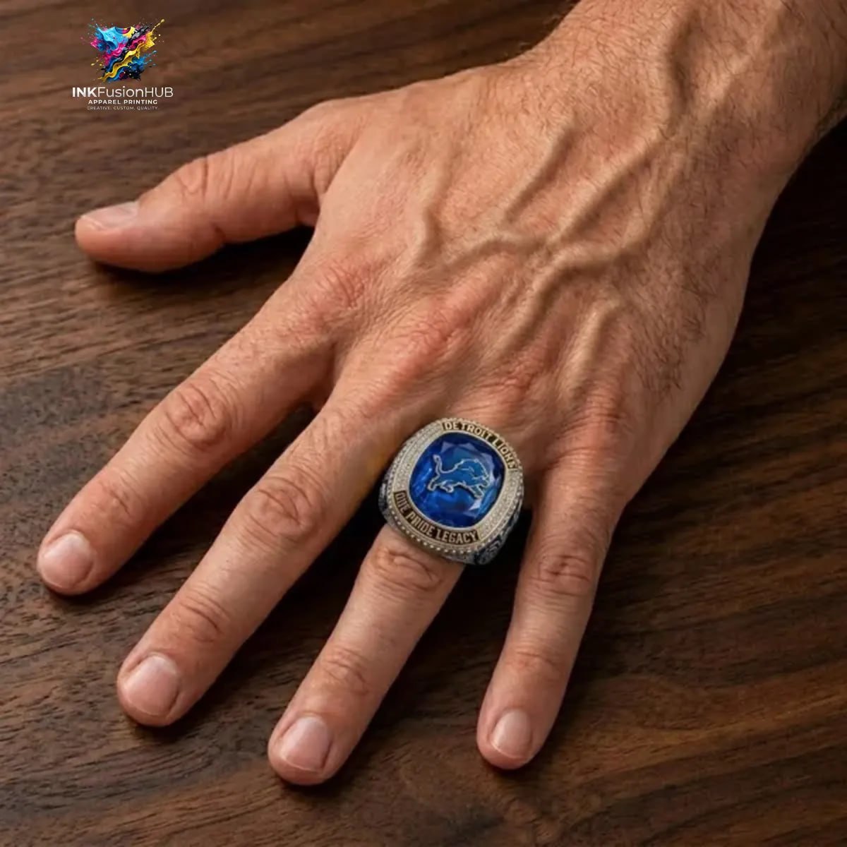 Detroit Lions One Pride Legacy Ring