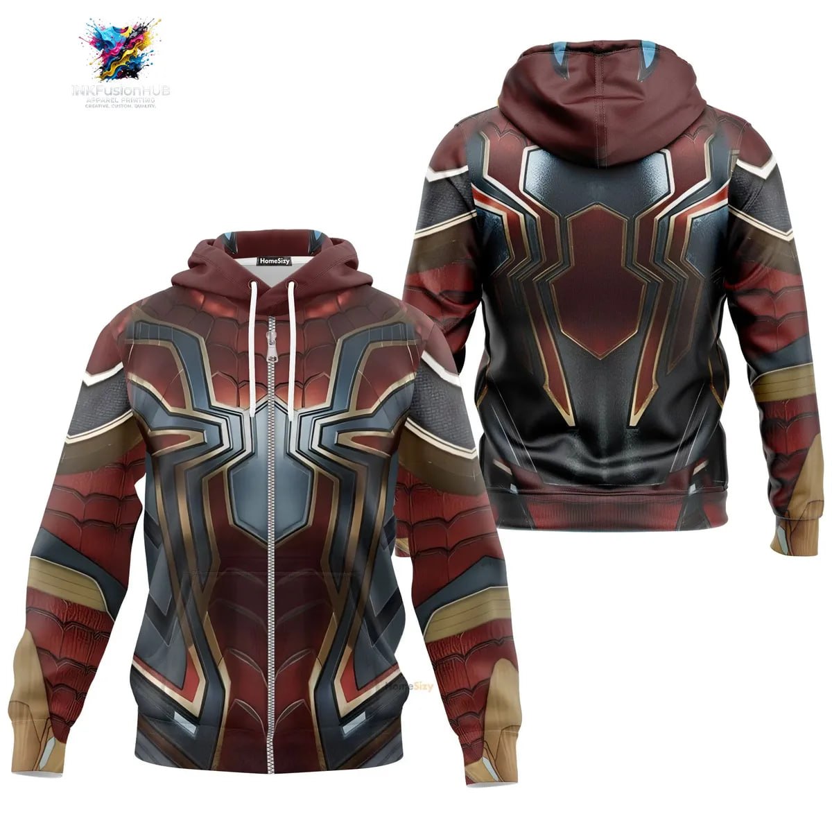 Spiderman Iron Spider Costume Hoodie