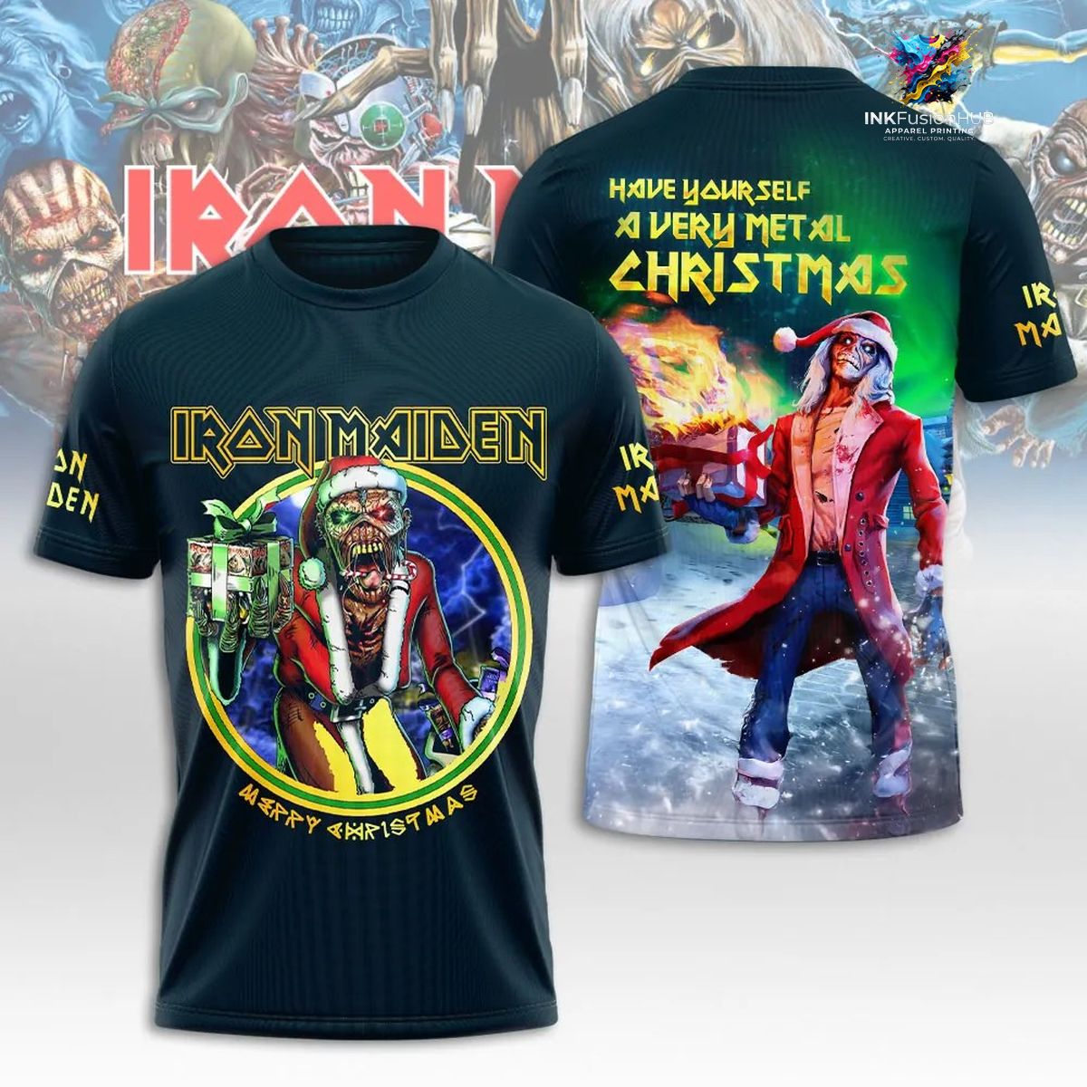 Run For Your Lives 2026 Tour Iron Maiden T-shirt