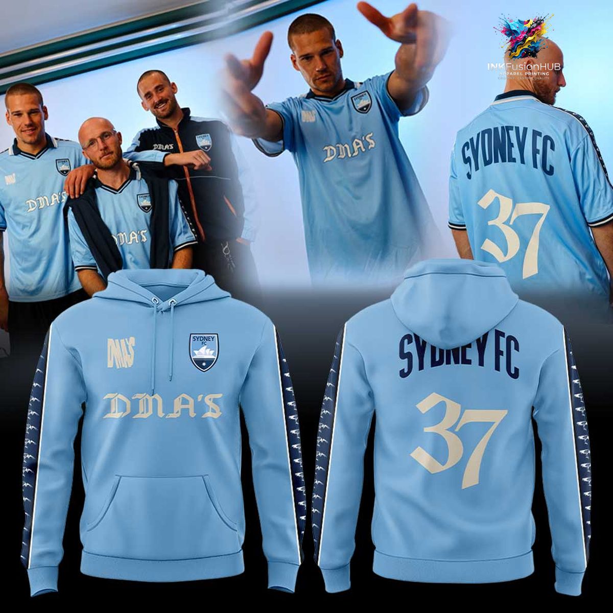 Sydney FC Sign DMA’S Hoodie