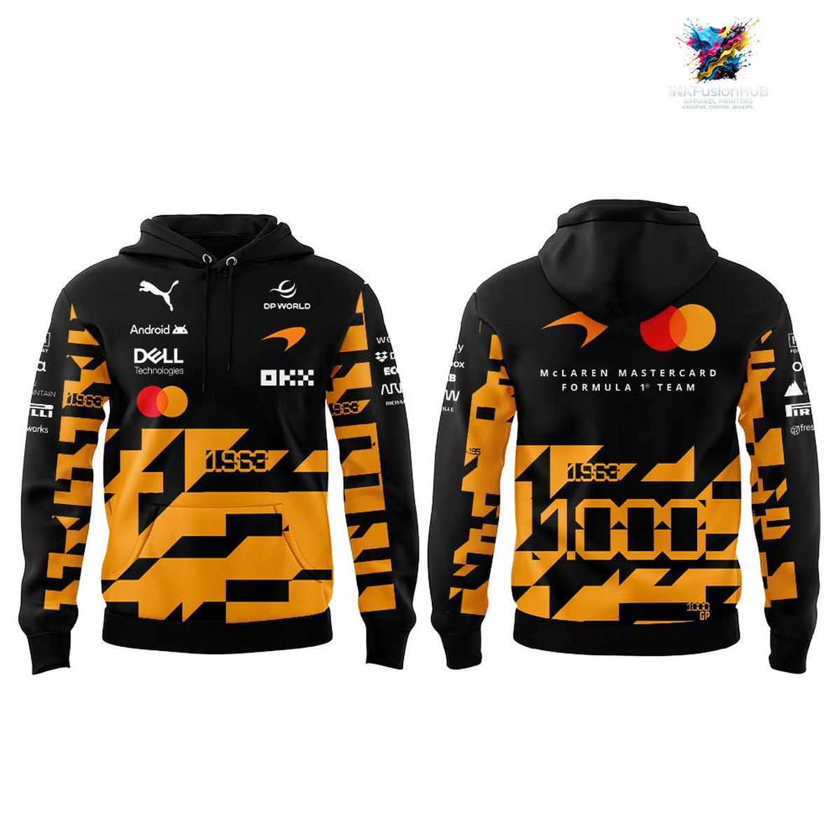 McLaren Hoodie Mastercard Formula 1 Team 1000 GP Commemorative Collection