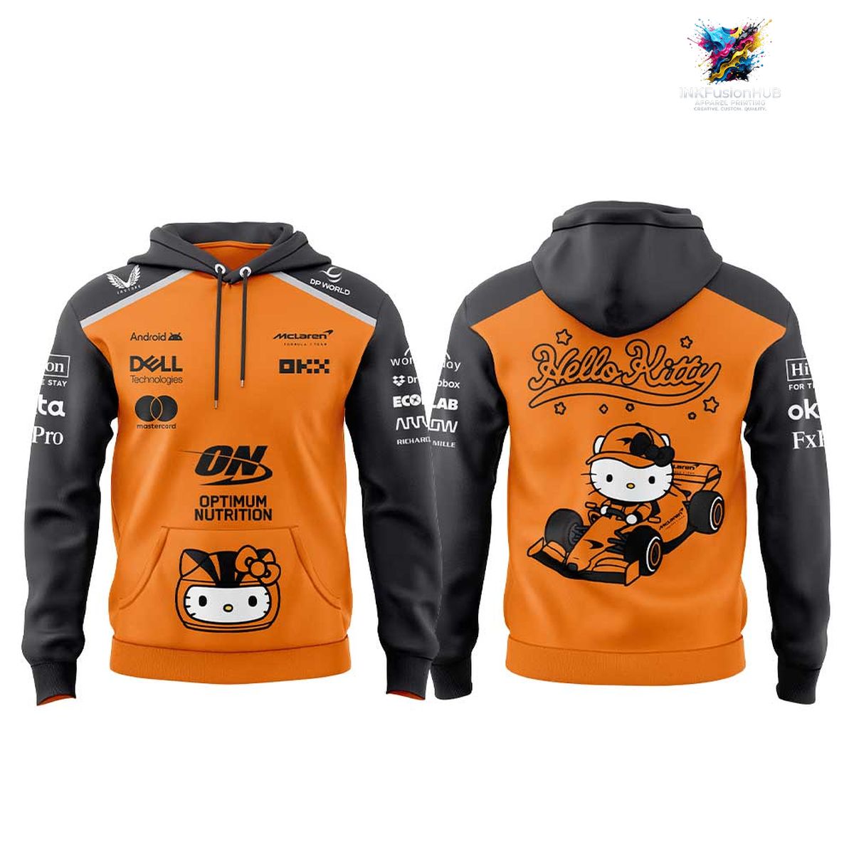 McLaren F1 Team Hoodie x Hello Kitty