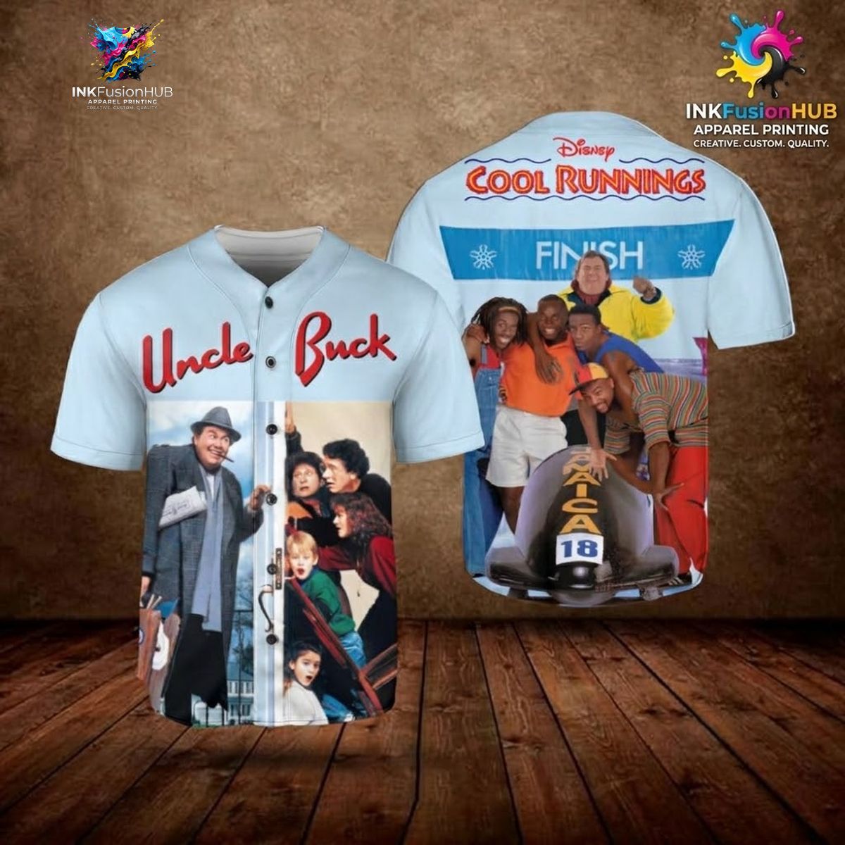 Uncle Buck Disney Baseball Jersey