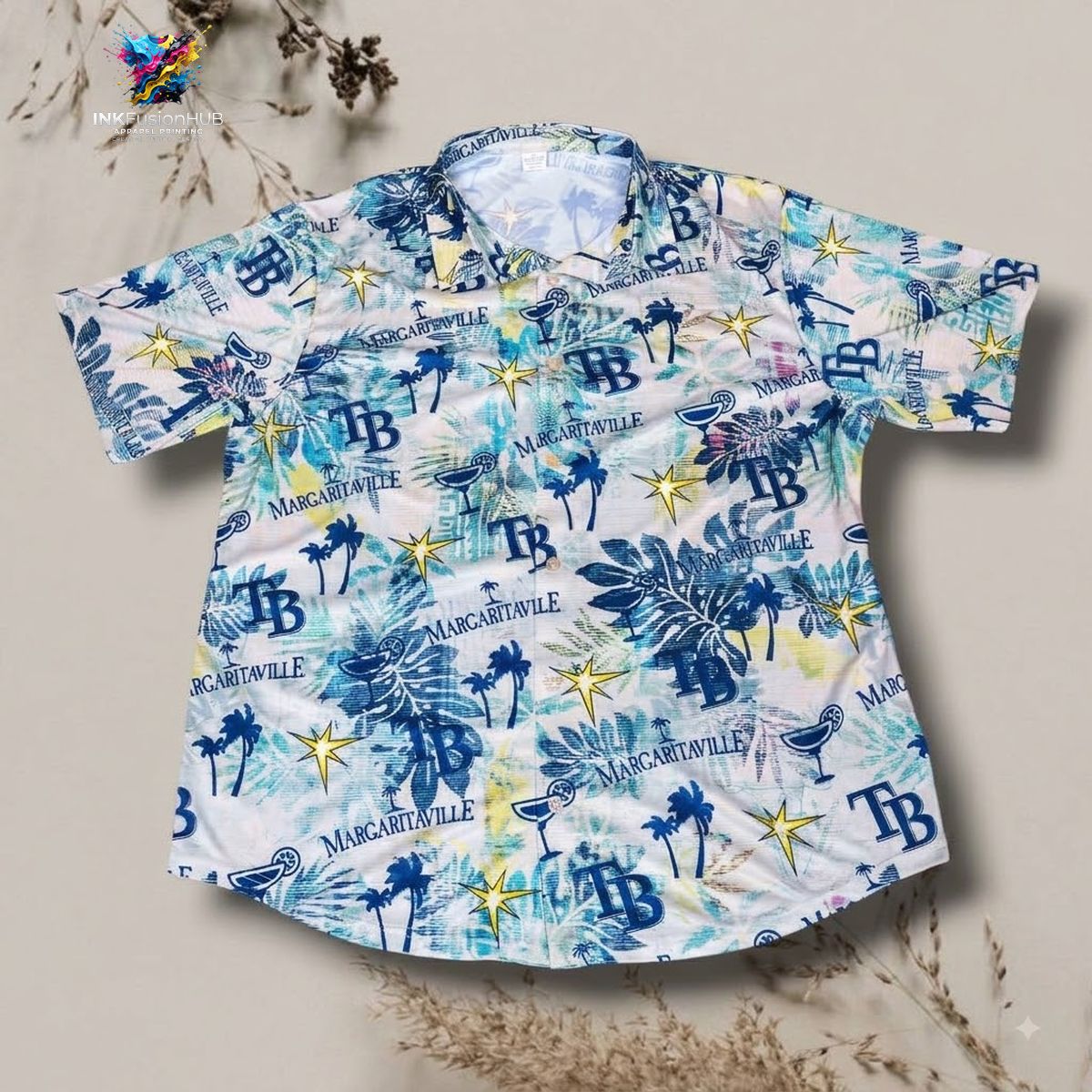 Tampa Bay Rays Margaritaville Hawaiian Shirt