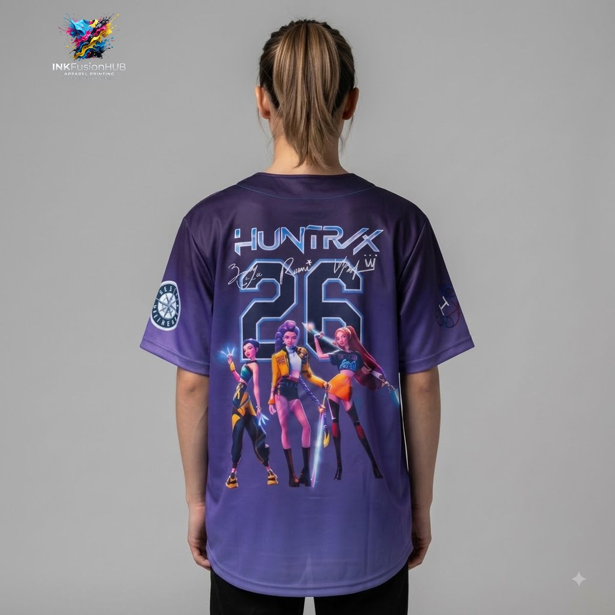Seattle Mariners Baseball Jersey Kpop Demon Hunters Night 2026 Seattle Mariners Baseball Jersey Kpop Demon Hunters Night 2026