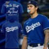 LA Dodgers Tshirt It is well With My Soul