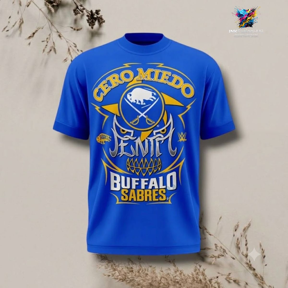 Welcome Penta Zero Miedo Buffalo Sabres T-Shirt