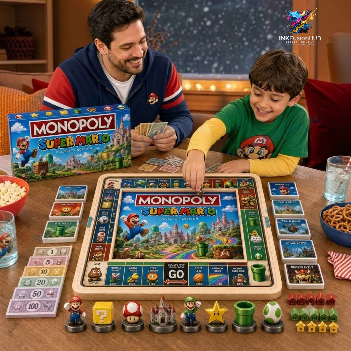 Super Mario Monopoly Board Game