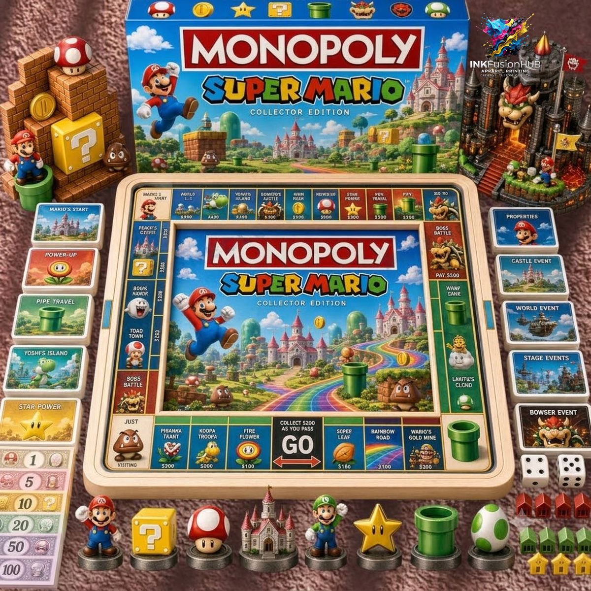 Super Mario Monopoly Board Game