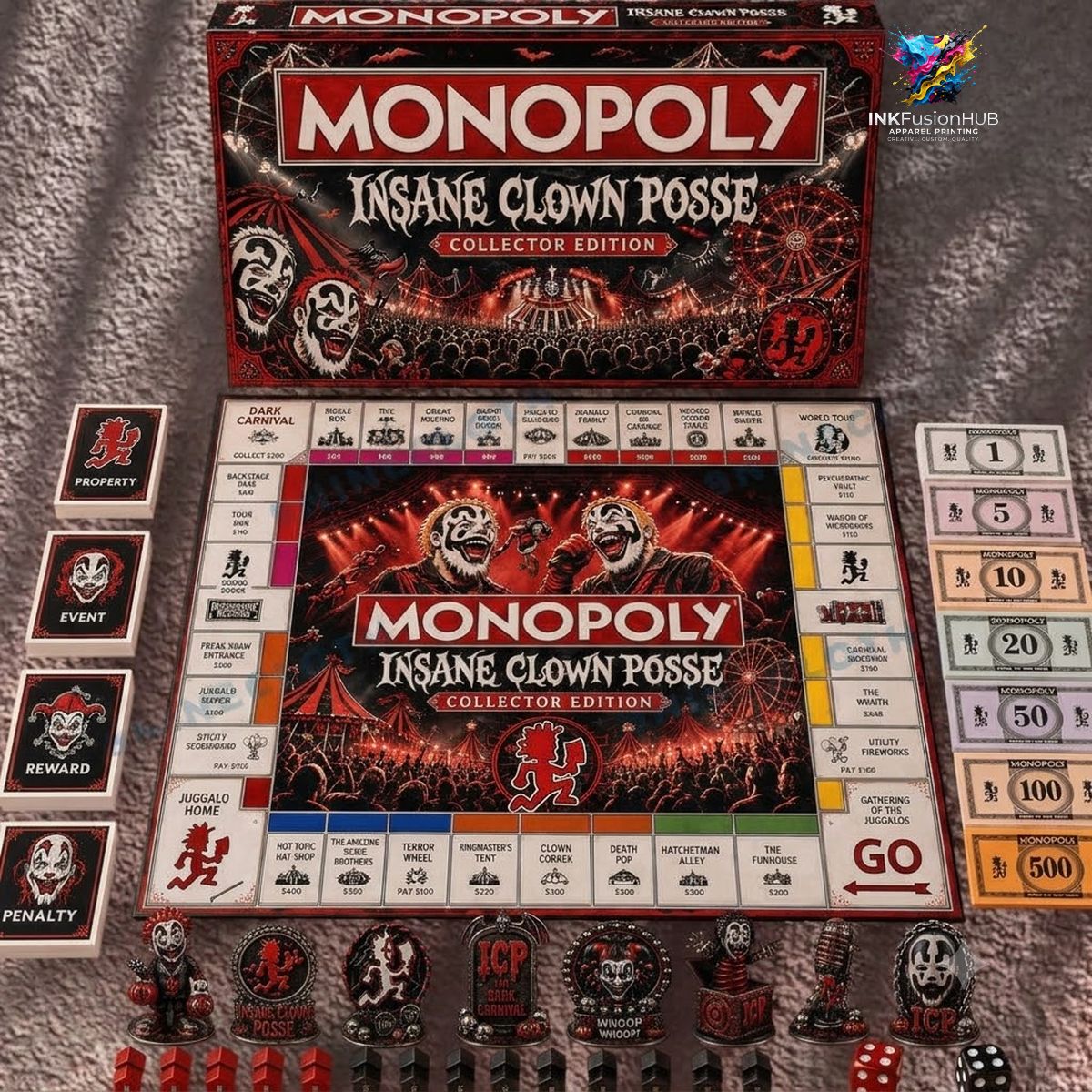 Insane Clown Posse Monopoly Board Game