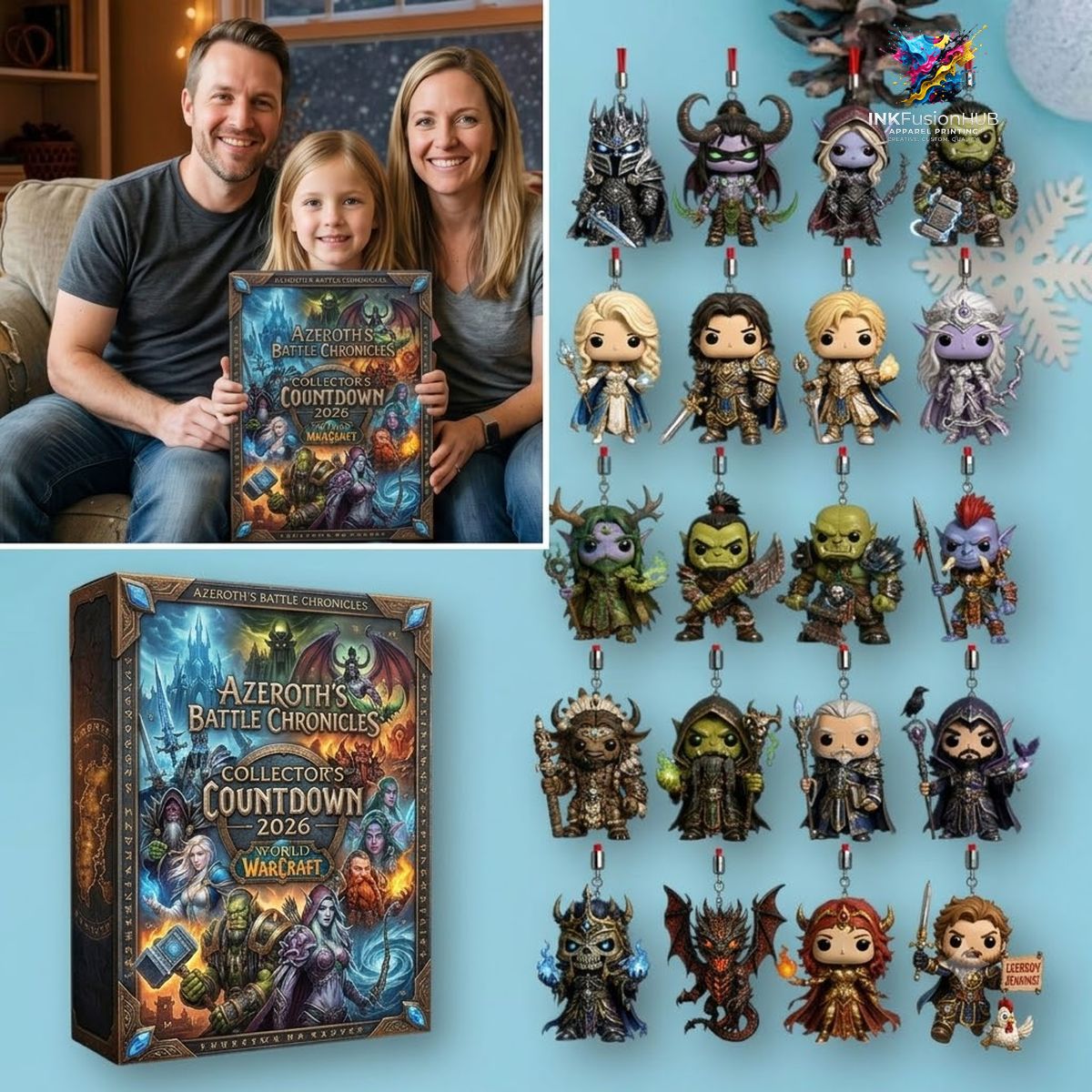 World Of Warcraft Azeroth’s Battle Chronicles 2026 Advent Calendar